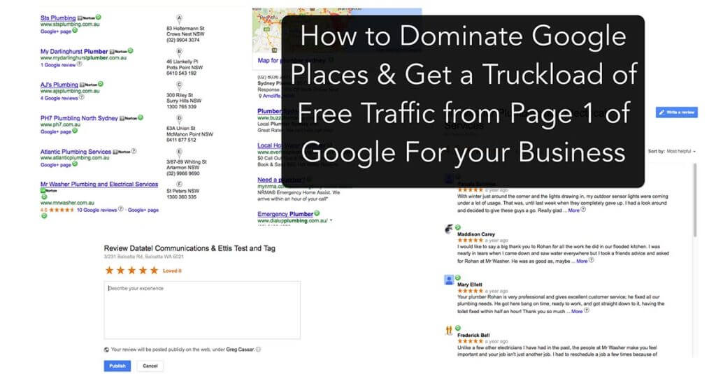 One Sneaky Trick for Getting a Truckload of Free Traffic from Google Places