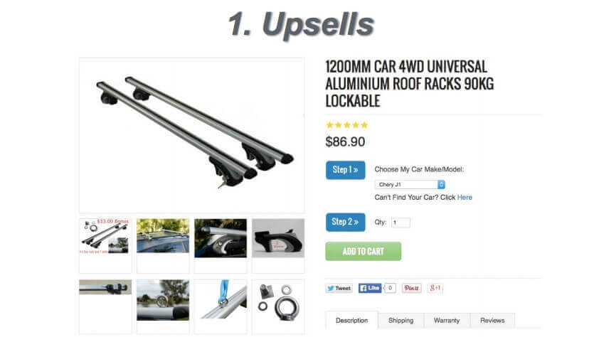 Upsells